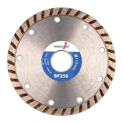 BF350 Turbo Diamond Blade (22.2mm Bore) - All Sizes - Marcrist Tools & Workwear