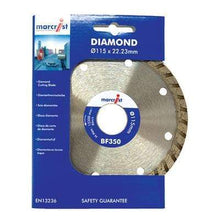 Load image into Gallery viewer, BF350 Turbo Diamond Blade (22.2mm Bore) - All Sizes - Marcrist Tools &amp; Workwear
