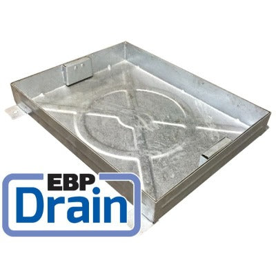 Galvanised Manhole Cover For Block Paving - All Sizes - EBP Building Products Drainage
