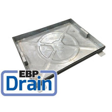 Load image into Gallery viewer, Galvanised Manhole Cover For Block Paving (Shallow) - All Sizes - EBP Building Products Drainage

