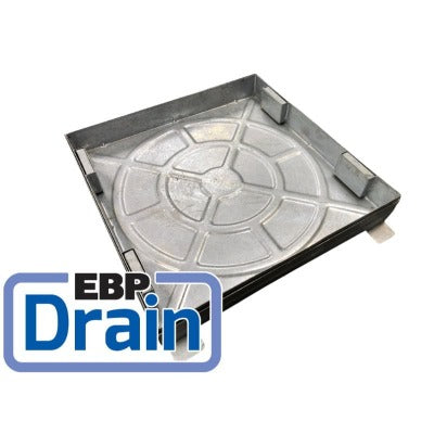 Galvanised Manhole Cover For Block Paving - All Sizes - EBP Building Products Drainage