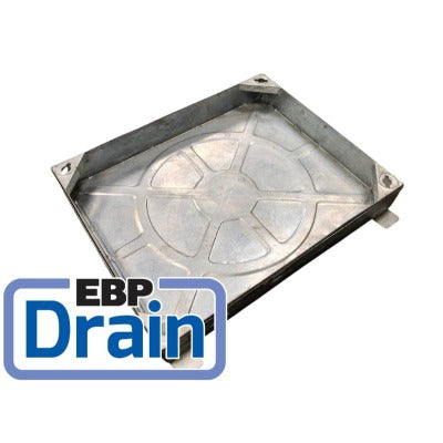 Galvanised Manhole Cover For Block Paving - All Sizes - EBP Building Products Drainage