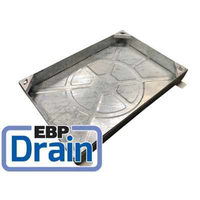 Galvanised Manhole Cover For Block Paving - All Sizes - EBP Building Products Drainage
