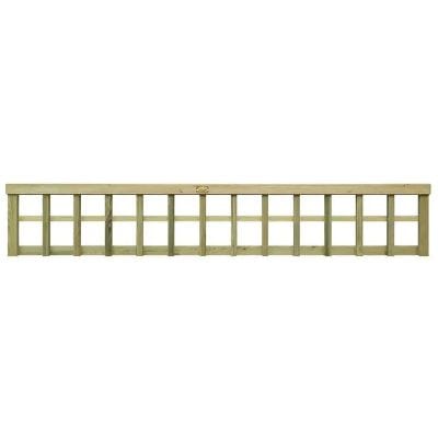 Square Top Trellis Fence Panel Topper - All Sizes - Jacksons Fencing