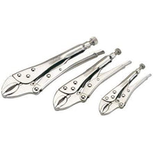 Load image into Gallery viewer, Draper Curved Jaw Self Grip Pliers Set - (3 Piece) - Draper
