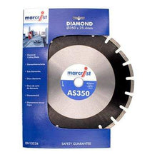 Load image into Gallery viewer, AS350 Asphalt Diamond Blade - All Sizes - Marcrist Tools &amp; Workwear
