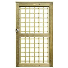 Load image into Gallery viewer, Square Trellis Gate (Right Hand Hanging) Inc Fittings - 1.78m x 1m
