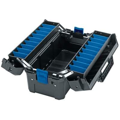 Draper Plastic Cantilever Toolbox - 454mm - Draper