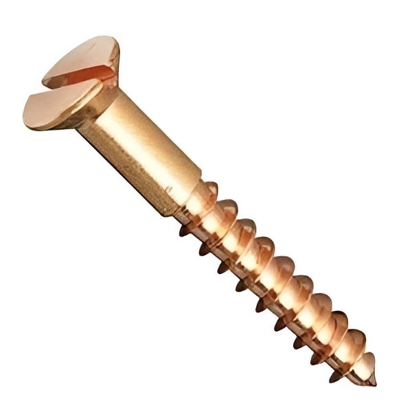 Lead Brass Counter Sunk Screw (Bag of 100)