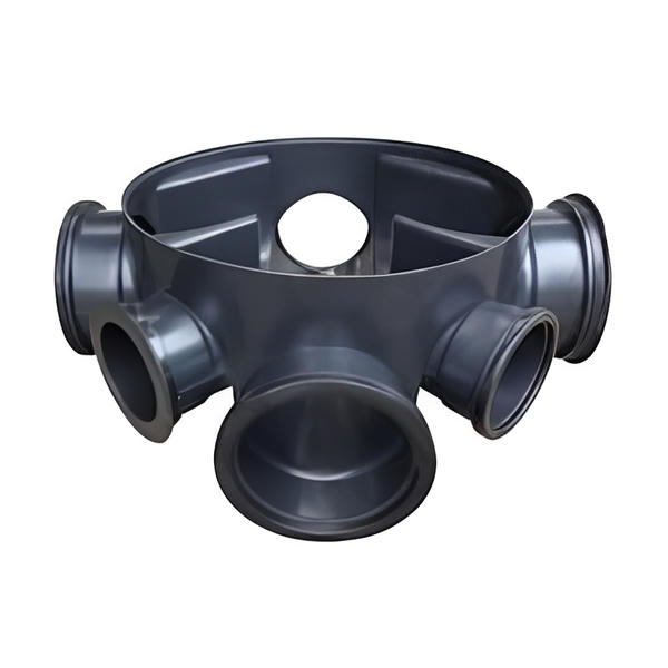 Davant 450mm x 160mm Chamber Base - 4 Inlets (2 x 110mm and 2 x 160mm) - Davant