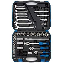 Load image into Gallery viewer, Draper Metric Tool Kit - 1/4&quot;, 3/8&quot; &amp; 1/2&quot; Square Drive - (75 Piece) - Draper
