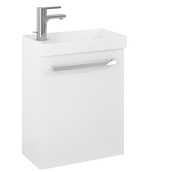 Aquatrend 455mm Wall Hung Base Unit & Basin - All Colours - Aqua