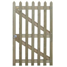 Load image into Gallery viewer, Pointed Pale Palisade Gate Inc Posts and Fittings - Jacksons Fencing
