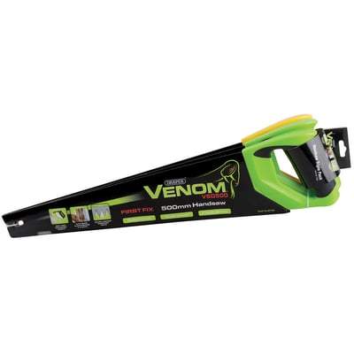 Draper Venom Double Ground Handsaws - 500mm - (3 Piece) - Draper