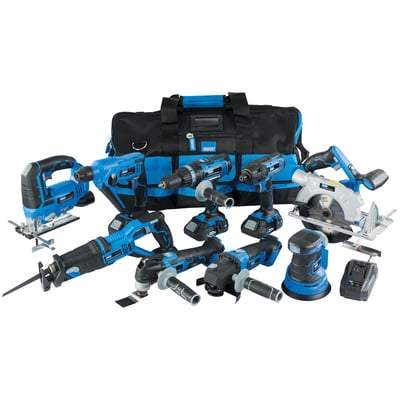 Draper Storm Force 20V Cordless Kit - (9 Piece) - Draper