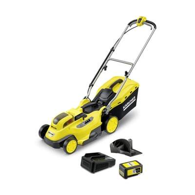 18-36 Cordless Battery Operated Lawn Mower (Battery and Charger Included)- Karcher