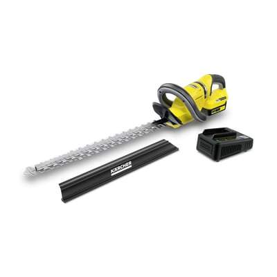 18-50 Cordless Hedge Trimmer (Battery and Charger Included) - Karcher Hedge Trimmer
