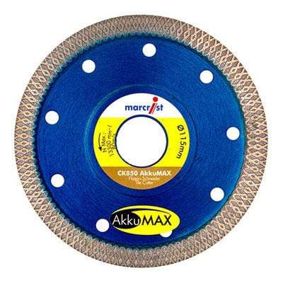 CK850 AkkuMAX Diamond Tile Blade (22.2mm Bore) - All Sizes - Marcrist Tools & Workwear
