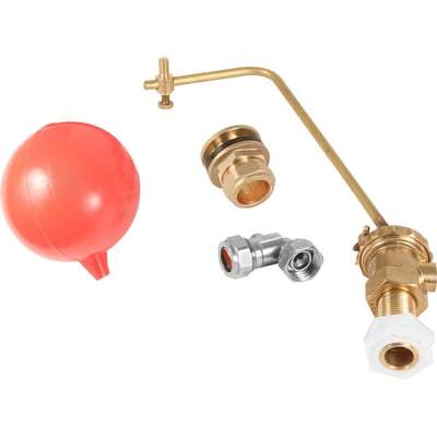 10-100 Gallon Cold Water Loft Tank Ball Valve Pack - Davant Heating & Plumbing