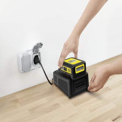 18V Battery - Fast Charger - Karcher