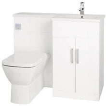 Load image into Gallery viewer, Aquatrend Petite WC Unit, Base Unit &amp; Basin - All Colours - Aqua
