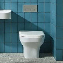 Load image into Gallery viewer, Bella Back-to-Wall Toilet for use with Concealed Cistern - Aqua

