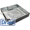 Square to Round Galvanised Manhole Cover 80mm Deep - All Sizes