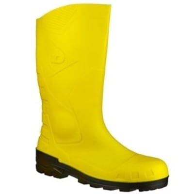 Devon H142211 Safety Wellington Yellow - All Sizes - Dunlop