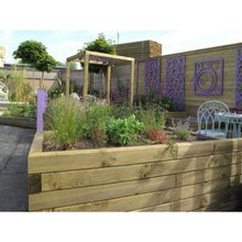 Load image into Gallery viewer, Ungrooved Landscape Timber (Planed Timber) 90mm x 140mm x 140mm - Jacksons Fencing
