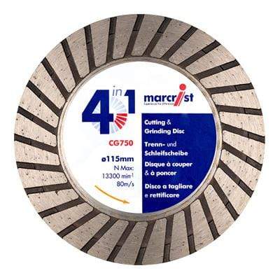 CG750 Cutting & Grinding Blade - All Sizes - Marcrist Tools & Workwear