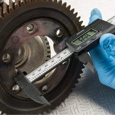 Draper Carbon Fibre Digital Caliper Gauge - 150mm or 6" - Draper