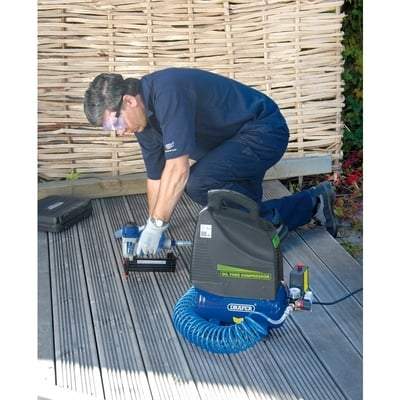 Draper Oil-Free Air Compressor - 6L - 1.1kW - Draper