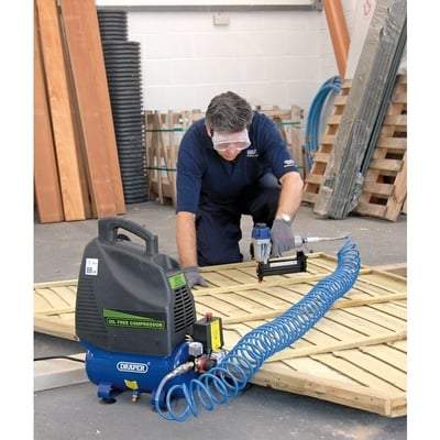 Draper Oil-Free Air Compressor - 6L - 1.1kW - Draper