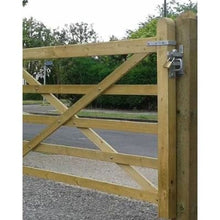 Load image into Gallery viewer, Cattle Proof Gate Latch incl 120mm Coach Bolts - Jacksons Fencing
