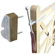 Load image into Gallery viewer, Spring Catch Set incl Fixings for use with Single Gates - Jacksons Fencing
