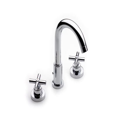 Roca Loft Chrome Deck Mounted Basin Mixer & Pop-Up Waste 3TH - Shop ...