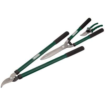 Draper Lopper, Shears and Secateur Set - (3 Piece) - Draper