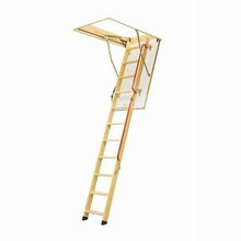 Load image into Gallery viewer, Fakro LWL Extra 60cm x 120cm x 280cm Wooden Loft Ladder with Unfolding Support Mechanism (3 Section) - Fakro
