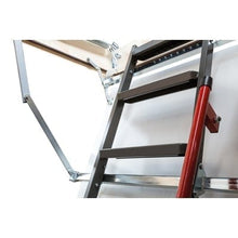 Load image into Gallery viewer, Fakro LMP High Ceiling Metal Folding Loft Ladder - All Sizes - Fakro
