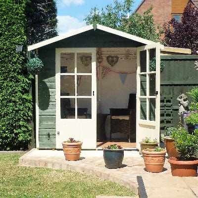 Lumley Shiplap 7ft x 5ft Summerhouse - Shire Summerhouse