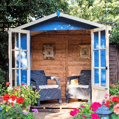Lumley Shiplap 7ft x 5ft Summerhouse - Shire Summerhouse