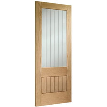 Load image into Gallery viewer, Suffolk Essentials 2XG Internal Oak Pre-finished (Clear Etched Glass) - XL Joinery
