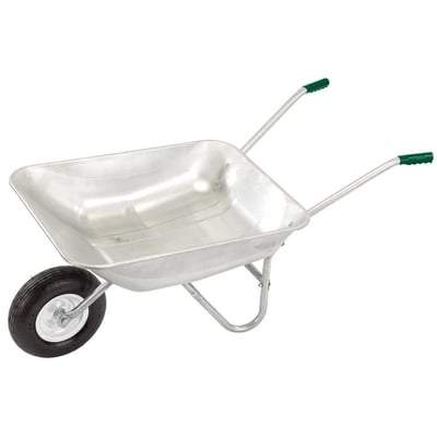 Draper Galvanised Wheelbarrow - 65L - Draper