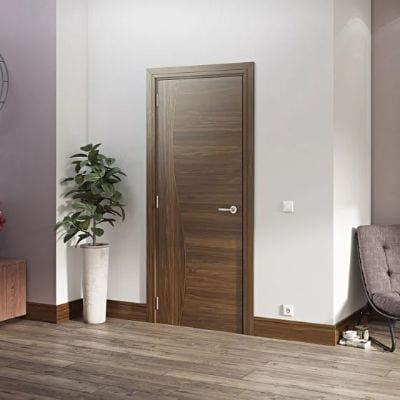 Deanta Cadiz Prefinished Walnut Internal Fire Door FD30 - All Sizes - Deanta Doors