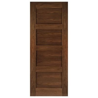 Coventry Prefinished Walnut Internal Door - All Sizes - Deanta