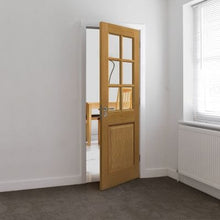 Load image into Gallery viewer, Arden Oak Pre Finished Glazed Internal Door - All Sizes - JB Kind
