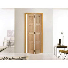 Load image into Gallery viewer, LPD Oak Shaker 4 Panel Bi-Folding Un-Finished Internal Door - All Sizes - LPD Doors Doors
