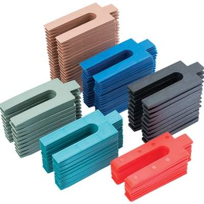 PLASTIC FRAME PACKERS ( Bag of 100) - Draper Tools & Workwear