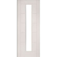 Load image into Gallery viewer, Seville White Primed Glazed (1 Light) Internal Fire Door FD30 - All Sizes - Deanta
