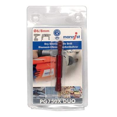 PG750X Dry Diamond Tile Drilling Kit - Marcrist Tools & Workwear